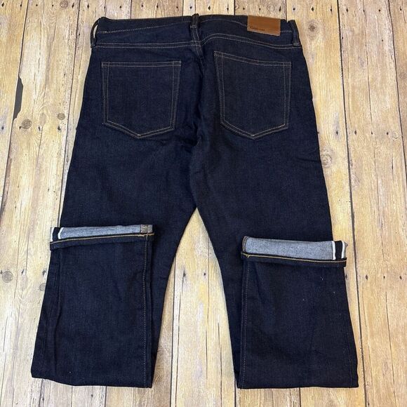 Gap Kaihara Selvedge Jeans Japanese Selvedge Slim Stretch 30X28 - Picture 2 of 13